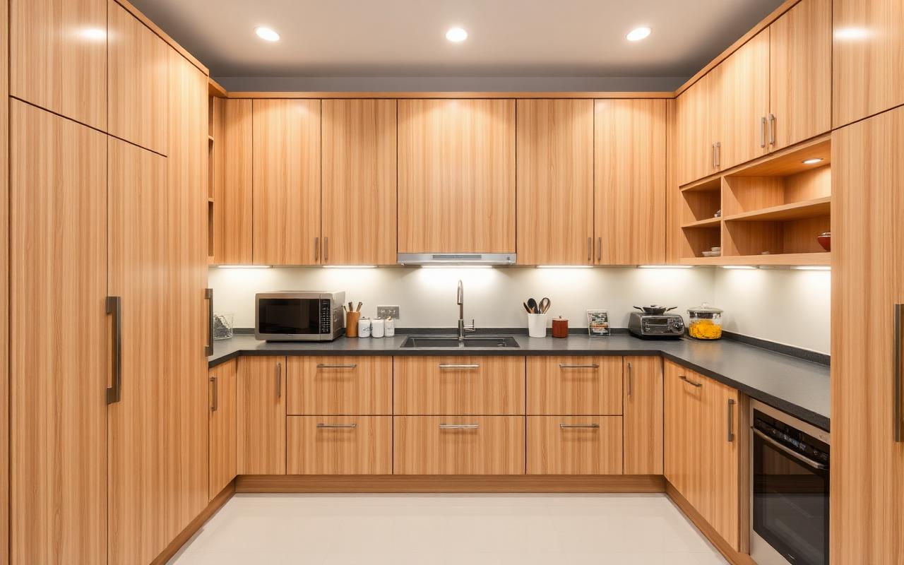 Modular kitchen after